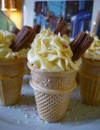 Cupcakes Summer Winter Ice Cream Cones
